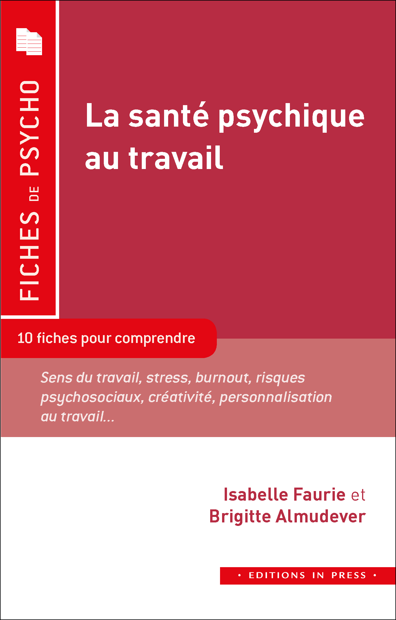 Santé psychique au travail